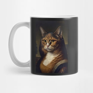 Cool portrait of a Cat Mug